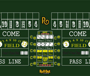 Rollout Gaming Craps Table Top
